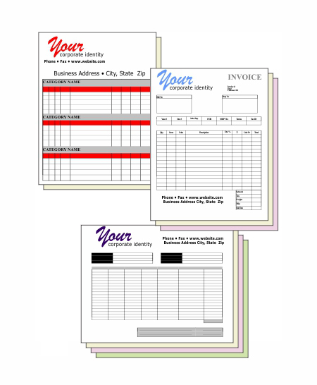 Carbonless Forms