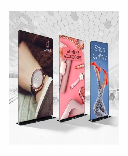 fabric tube displays