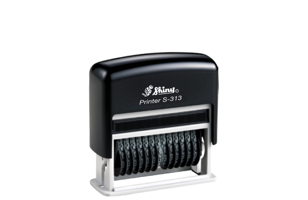 S-313 Alphanumeric Self Ink Stamp