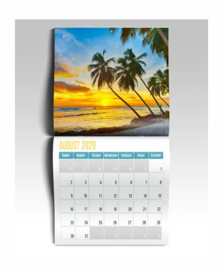 self cover calendars